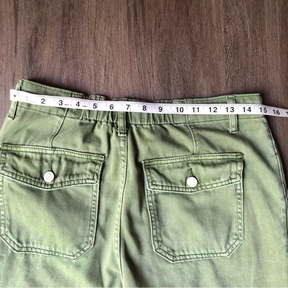 VERVET Jogger Jeans Women’s 29 Olive Green High-Rise Non-Stretch - Picture 7 of 11